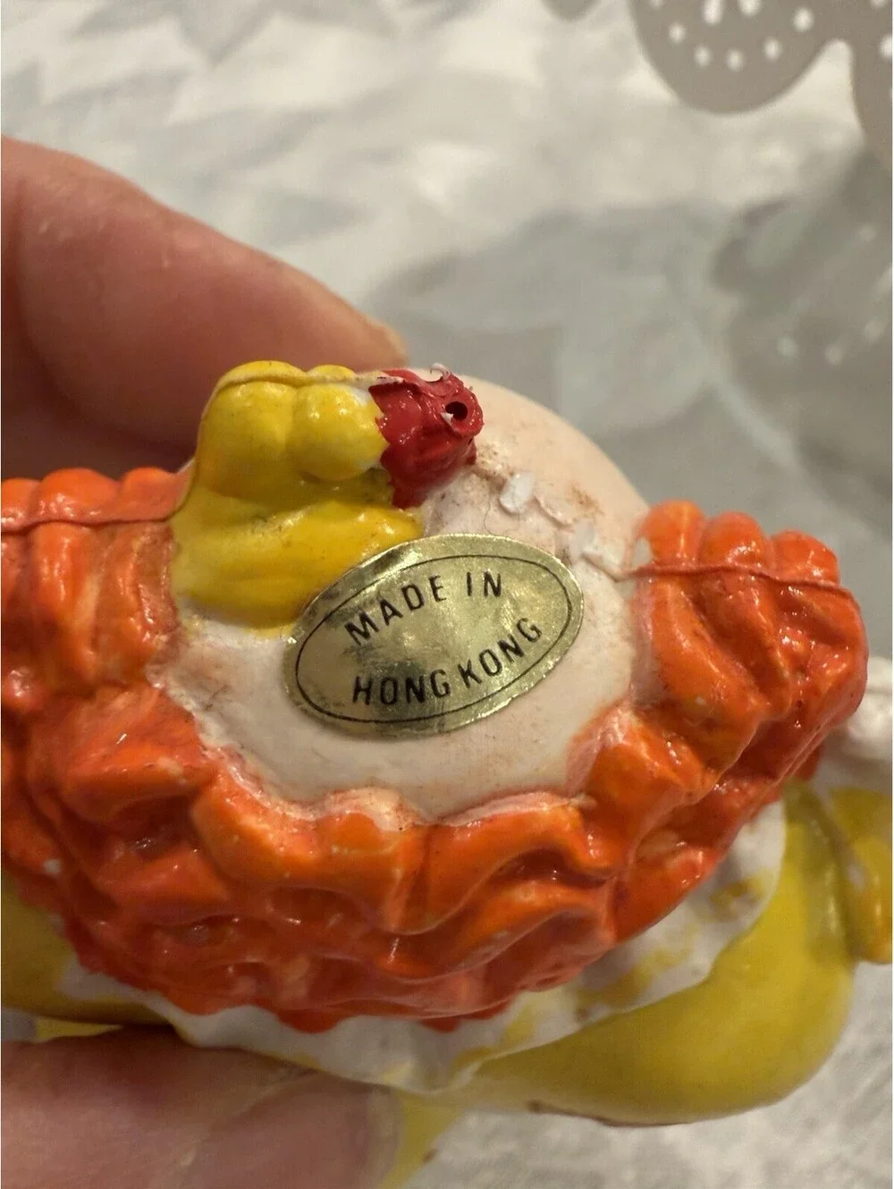 Vintage Clown Christmas Ornaments Set Of 4